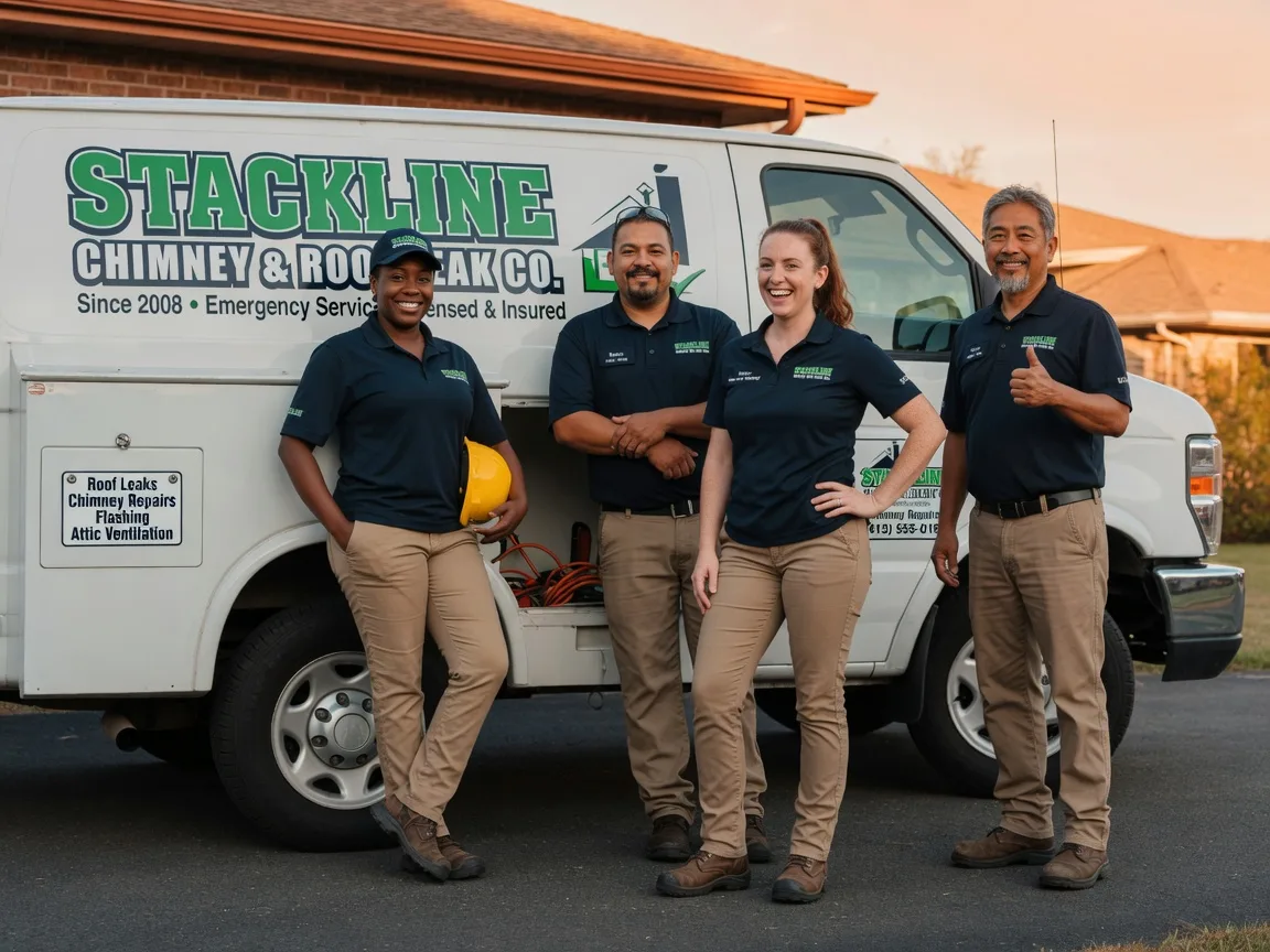 Chimney flashing repair company in Brownfield, PA
